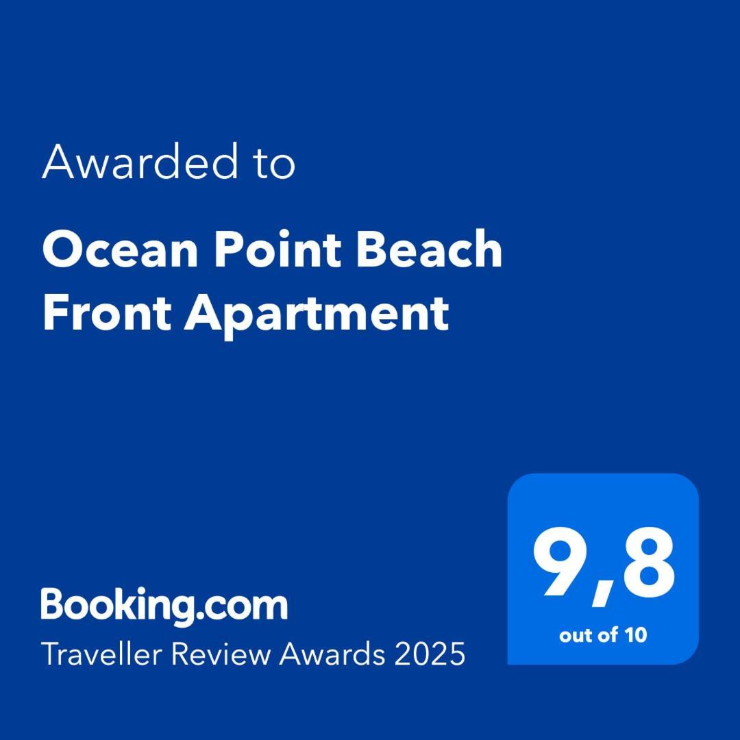 Ocean Point Beach Front Apartment Pointe aux Piments Exterior foto